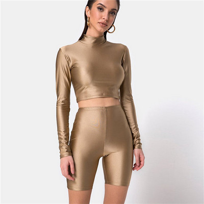 Modern női szett két részből - leggings és blúz