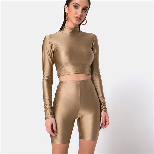 Modern női szett két részből - leggings és blúz