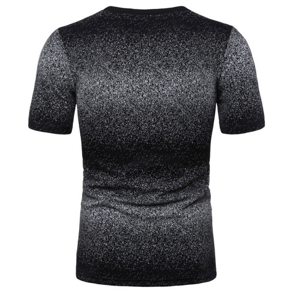 Alkalmi férfi póló O-nyakú és rövid ujjú