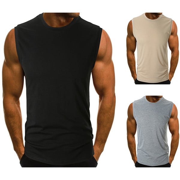 Sport-alkalmi férfi felső fekete, bézs és kék színben