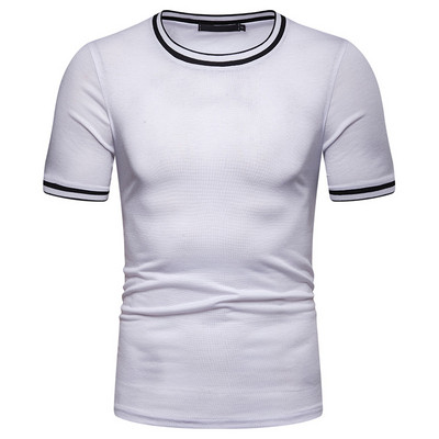 Alkalmi férfi póló sima modell különböző színekben