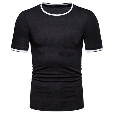 Alkalmi férfi póló sima modell különböző színekben