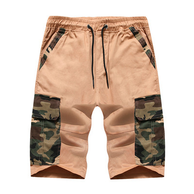 Modern rövidnadrág terepszínű motívumokkal, két színben