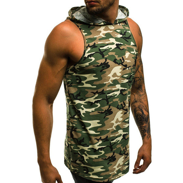 Férfi lezser felső, kapucnival és felirattal két színben