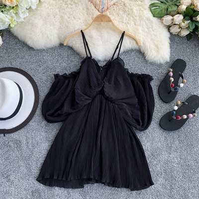 Stílusos női ruha három színben