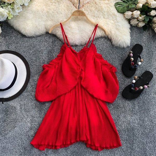 Stílusos női ruha három színben