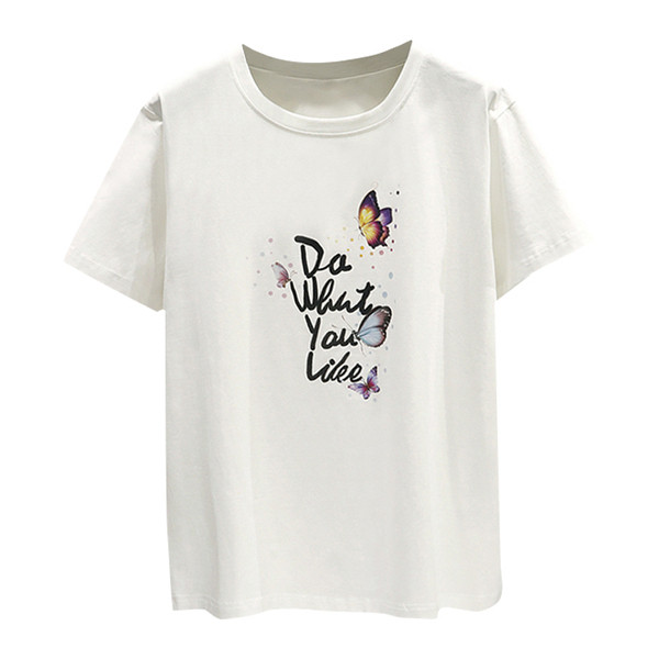 Női alkalmi póló négy színben, rátéttel