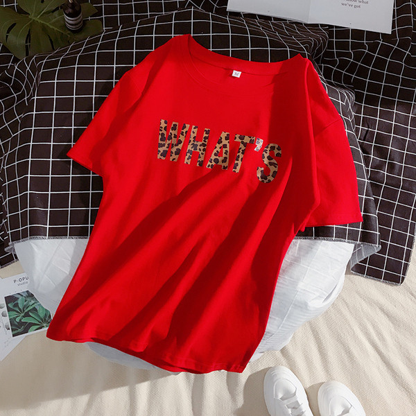 Aktuális női póló három színben felirattal