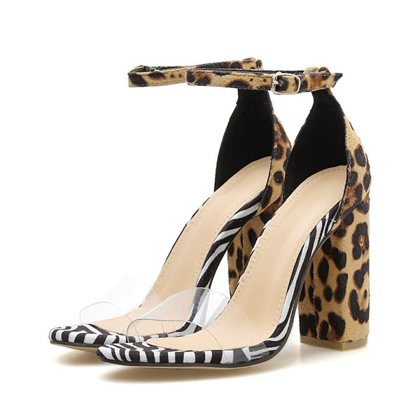 ΝΕΑ μοντέρνα μοντέρνα γυναικεία σανδάλια με τακόυνι 11 cm