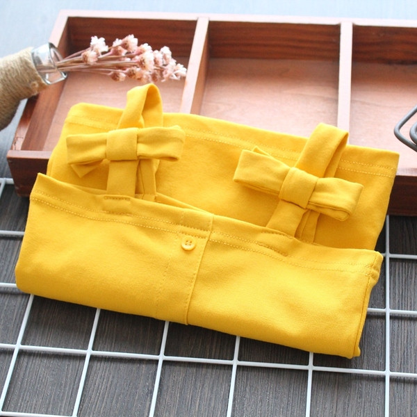 Gyerek felső lányoknak sárga és rózsaszín színben