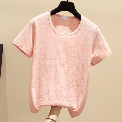 Γυναικεία μπλούζα σε τέσσερα χρώματα με λαιμόκοψη