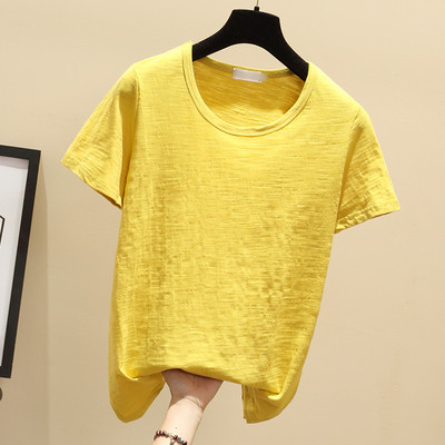 Γυναικεία μπλούζα σε τέσσερα χρώματα με λαιμόκοψη