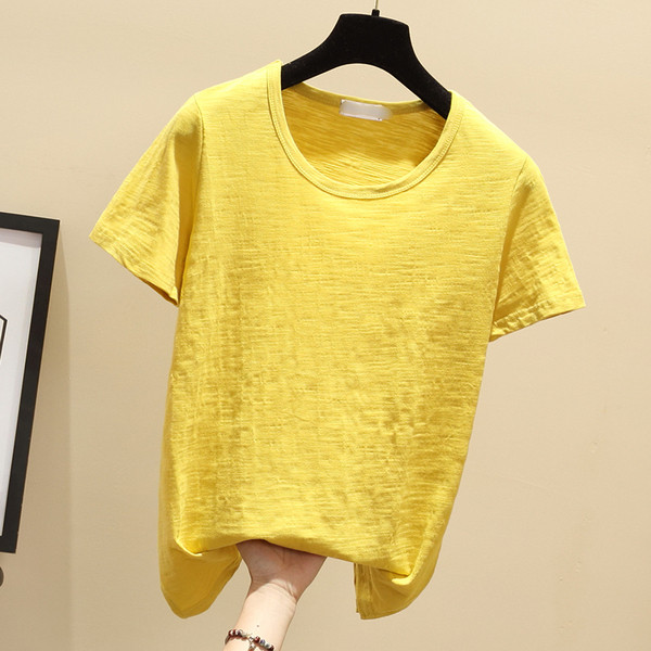 Γυναικεία μπλούζα σε τέσσερα χρώματα με λαιμόκοψη