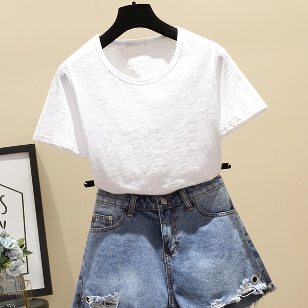 Γυναικεία μπλούζα σε τέσσερα χρώματα με λαιμόκοψη