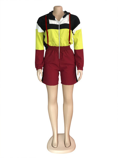 Sport-alkalmi női overál hosszú ujjal több színben