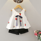 Set copii pentru fete maiou și pantaloni