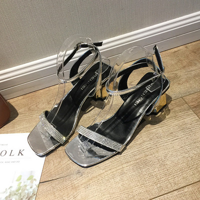 Sandale de dama moderne in trei culori cu pietre decorative