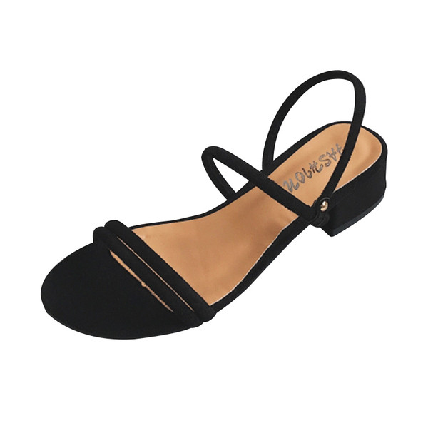 Ежедневни дамски сандали от еко велур в три цвята