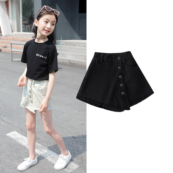 Нов модел детски панталон-пола за момичета 