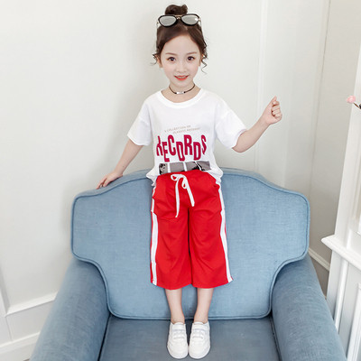 Set copii pentru fete in rosu si negru