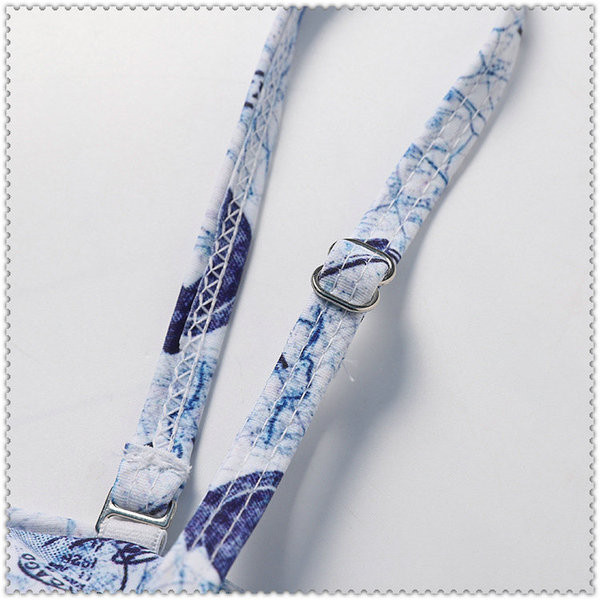 Дамски модерен бански с апликация 