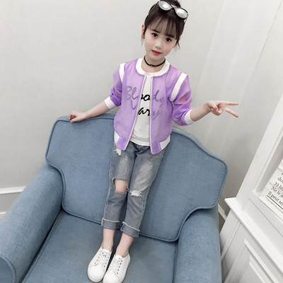 Νέο μοντέλο παιδικό μπουφάν σε ροζ και μοβ χρώμα για κορίτσι