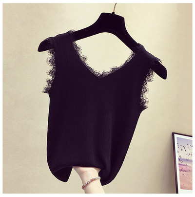 Maieu de damă în cinci culori, cu decolteu în V