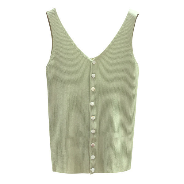 Maieu de dama in mai multe culori cu nasturi