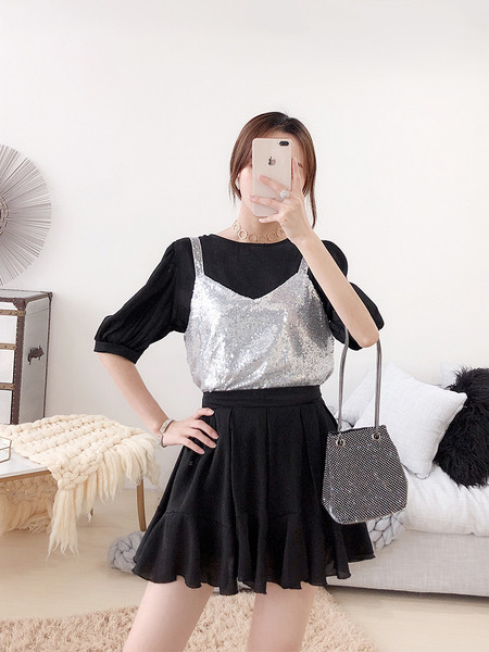 Set modern pentru femei din trei părți în trei culori