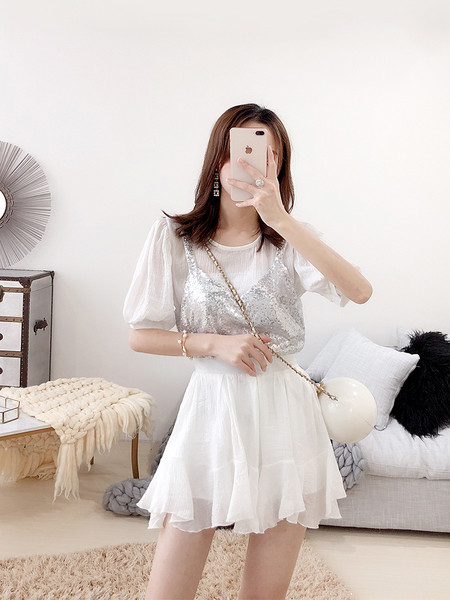 Set modern pentru femei din trei părți în trei culori