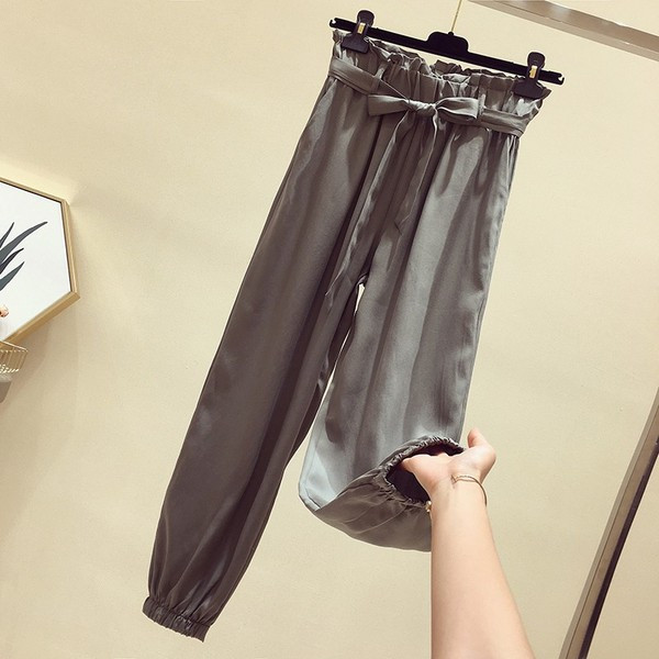 Pantaloni moderni de dama in trei culori cu buzunare