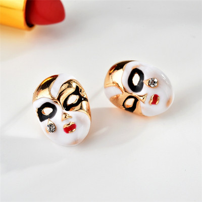 Стилни  дамски обеци в златист и сребрист цвят