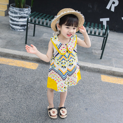 Rochie modernă colorată pentru copii pentru fete