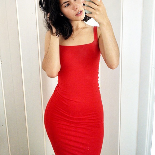 Rochie de dama cu bretele-model uni in trei culori