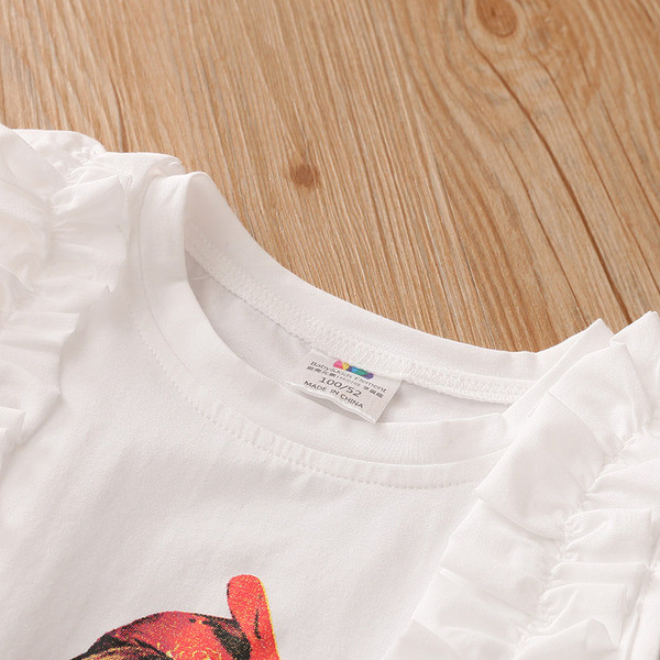 Нов модел детски комплект пола и блуза за момичета