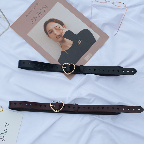 Cureaua de dama moderna din piele ecologica in negru si maro