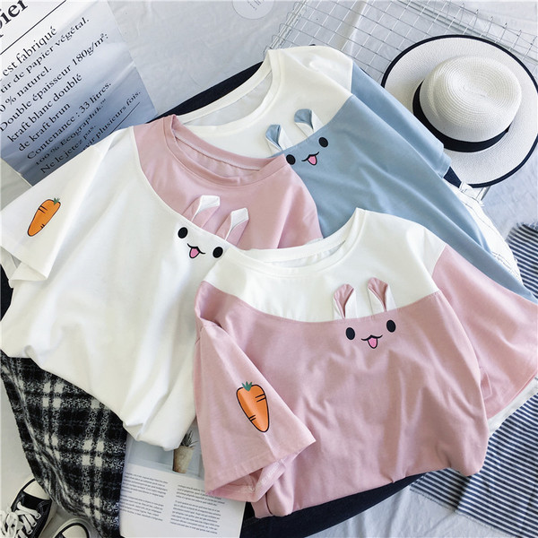 Tricou casual dama cu aplicatie - trei culori