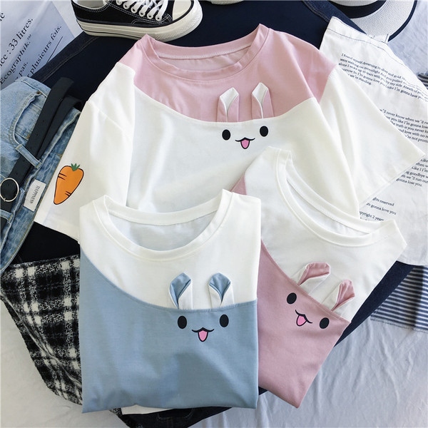 Tricou casual dama cu aplicatie - trei culori