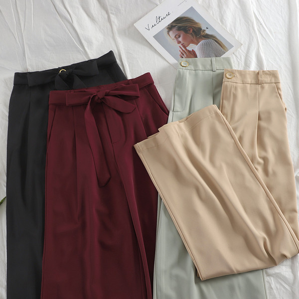 Pantaloni formali de dama in patru culori