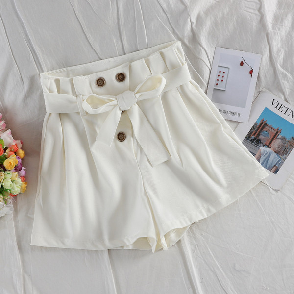 Стилен дамски панталон  с висока талия в три цвята