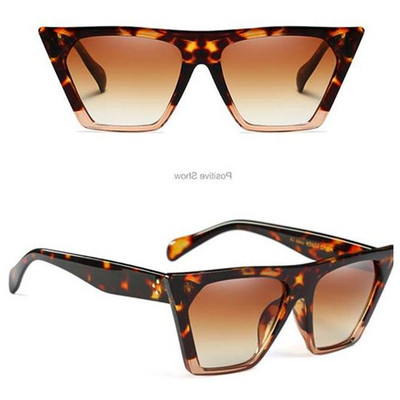 Дамски модерни цветни слънчеви очила 