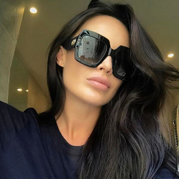 ΝΕΟ μοντέλο γυναικεία  κομψά γυαλιά ηλίου σε μαύρο χρώμα