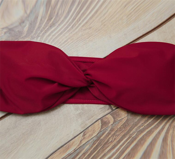 Дамски бански костюм от  две части в няколко цвята