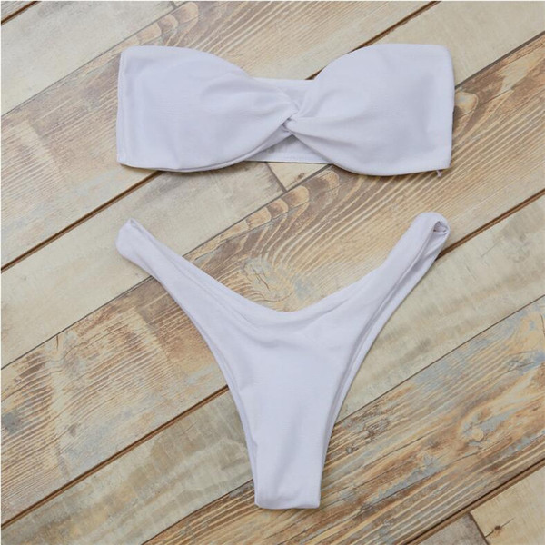 Дамски бански костюм от  две части в няколко цвята