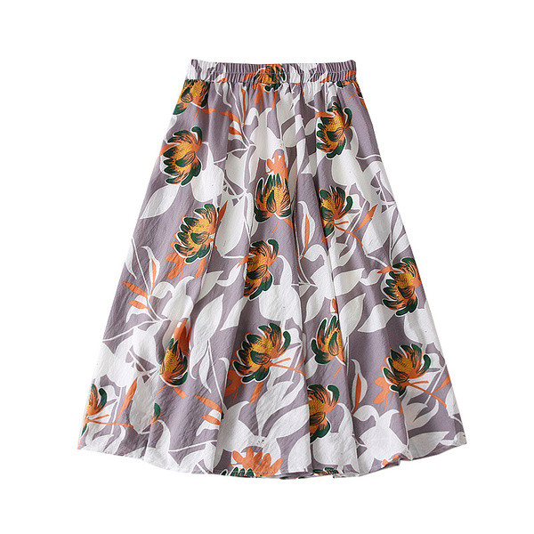 Цветна дамска пола в няколко цвята