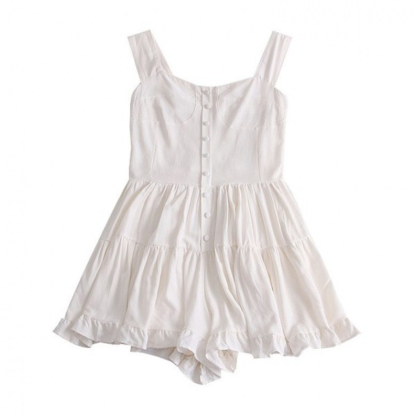 Salopeta casual dama cu nasturi in trei culori