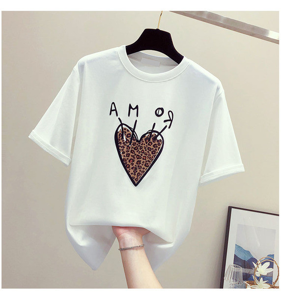 Tricou dama in alb si gri