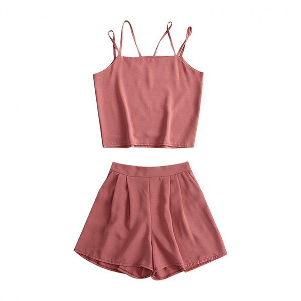 Set modern pentru femei în trei culori în două părți