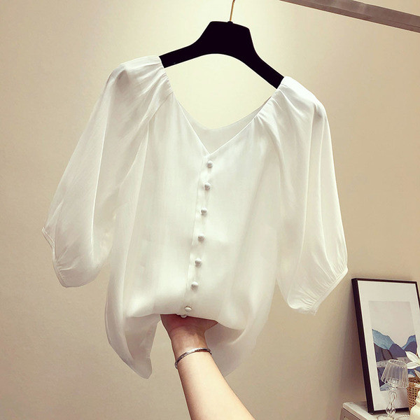 Bluza de dama model nou cu nasturi