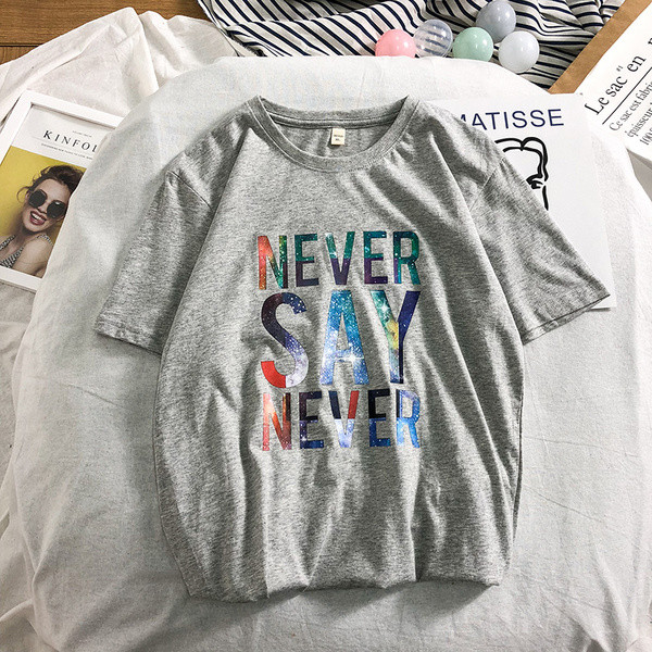 Tricou casual pentru bărbați cu inscripții - trei culori